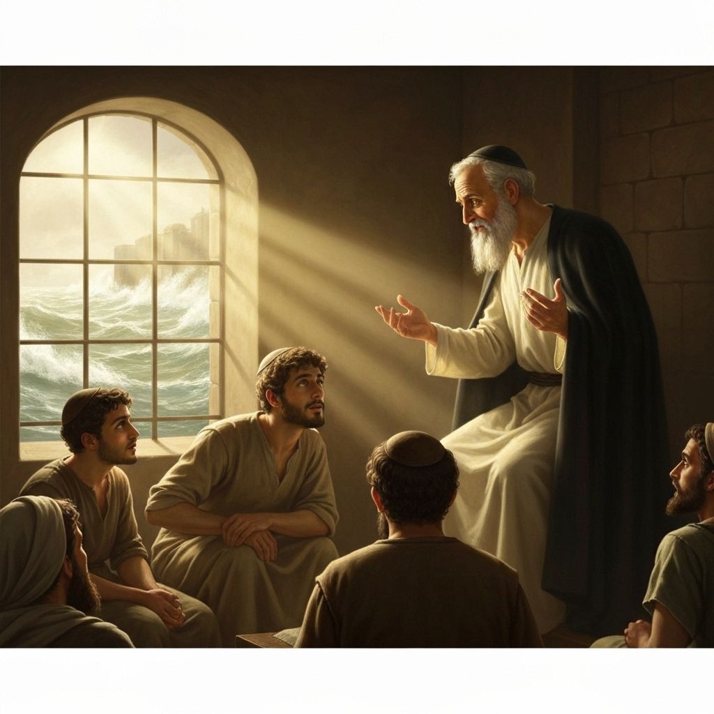 Illustration for Hillel the Elder