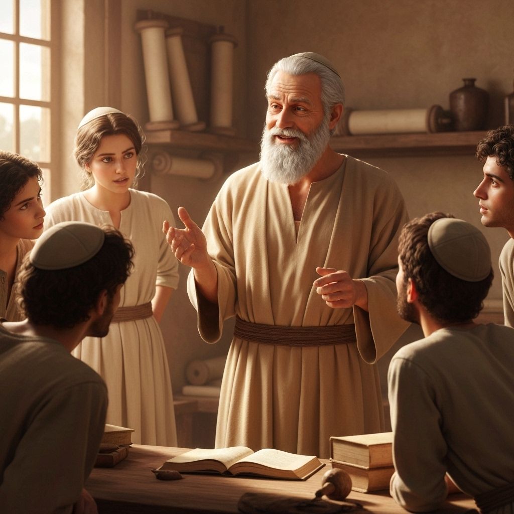 Illustration for Hillel the Elder